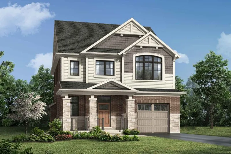 Single car detached floor plan at Upper Joshua Creek - register to unlock
